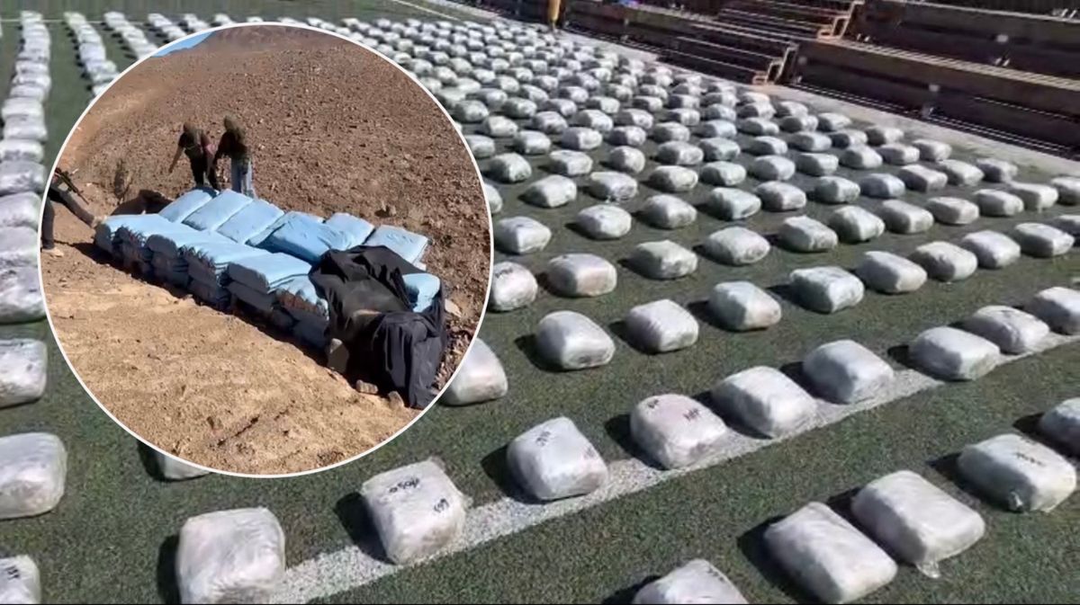 Incautan 861 kilos de cannabis, un fusil y un Starlink en operativo fronterizo en Calama