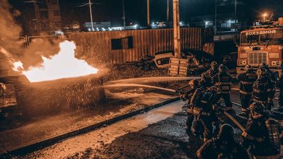 Incendio en Lota Bajo dejó un muerto, 14 damnificados y cuatro viviendas destruidas