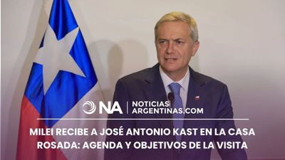 Kast viaja a Buenos Aires: Milei prueba su primera gira internacional